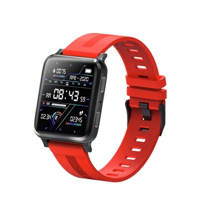 Catzon F30 Touch Screen Smart Watch with Music Heart Rate Monitor Call Text-Red