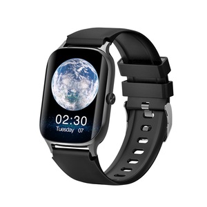Catzon F37 HD Smart Watch Fitness Tracker with Blood Oxygen Temperature Sleep Monitor-Black