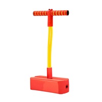 Catzon Foam Pogo Jumper for Kids Toys for 3-12 Year Old Boys Pogo Stick Toys Birthday Xmas Gifts-Red