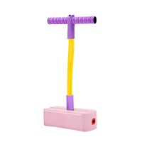 Catzon Foam Pogo Jumper for Kids Toys for 3-12 Year Old Boys Pogo Stick Toys Birthday Xmas Gifts-Pink