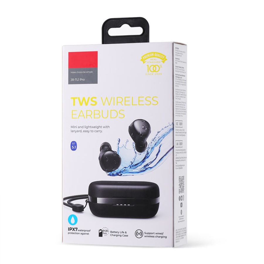 Catzon IPX7 Waterproof Wireless Earbuds Bluetooth 5.1 Headset with Charging Case for Sport