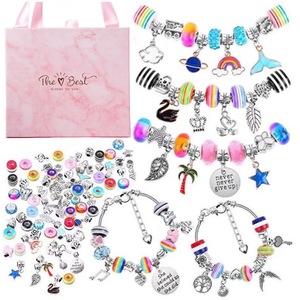 Catzon Jewelry Making Kit for Girls Includes 3 Chains & 3 Necklaces Christmas Gifts