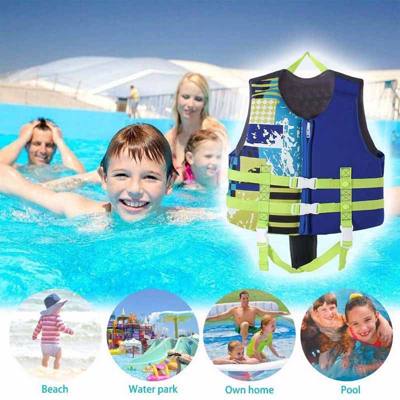 MLIAN Swim Vest Kids Jacket Floatation Swimsuits Safety for Boy Girl 1-12 Age 
