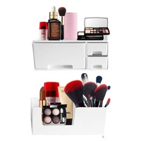 Catzon Makeup Organizer Vanity Storage Drawers Countertop Cosmetic Organizer Bathroom Organizer Vanity Gifts
