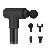 Catzon Massager Gun Handheld Cordless Powerful Chargeable Muscle Deep Tissue for Athlete Recovery Muscle Soreness-Black