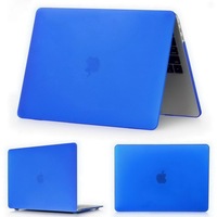 Catzon Matte Case Laptop Case For Apple MacBook Air Pro Retina 11 12 13 15 MacBook 15.4 13.3 12 11.6 inches -Blue