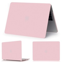 Catzon Matte Case Laptop Case For Apple MacBook Air Pro Retina 11 12 13 15 MacBook 15.4 13.3 12 11.6 inches - Rose Quardz