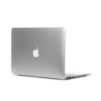 Catzon Metallic Laptop Case for Apple MacBook Air Pro Retina 11 12 13 15 MacBook 15.4 13.3 12 11.6 inches-Silver