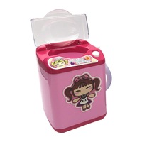 Catzon Mini Electric Makeup Brush Cleaner Puff Washing Machine-Girl/Pink