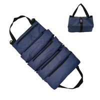 Catzon Multi-Purpose Roll up Tool Bag Organizer for Car Camping Gear-DarkBlue