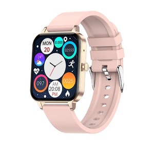 Catzon MX7 Smart Watch with Music Call Heart Rate Monitor Temperature Measurement Step Tracker-RoseGold
