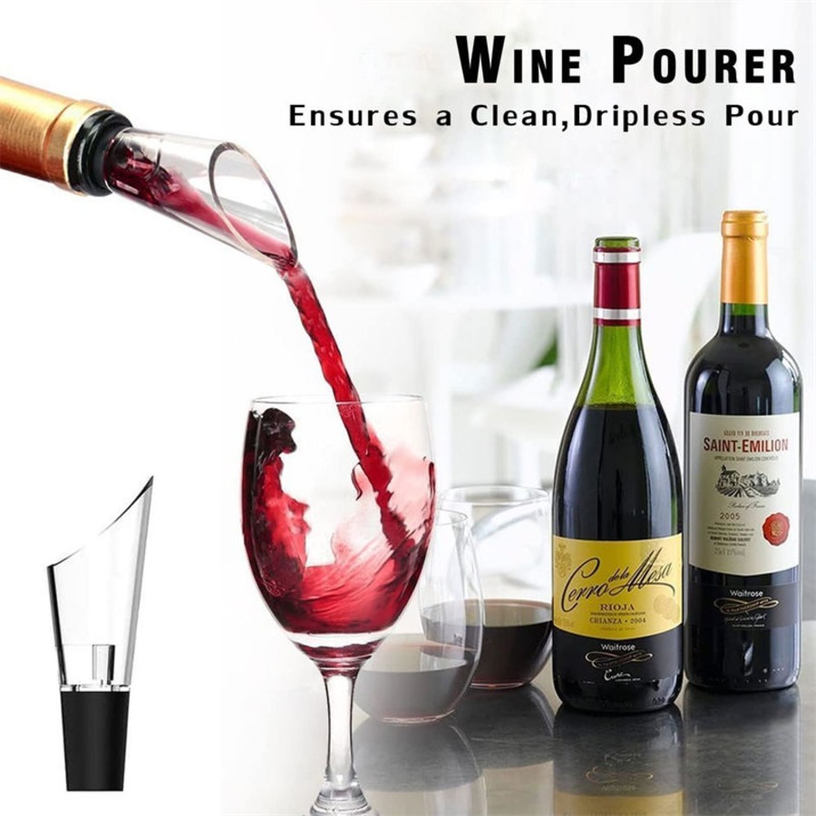 Catzon Needle Type Wine Opener Quick Bottle Opening for Home Restaurant Party-Gold