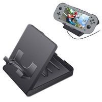 Catzon NS042 Switch Mini Stand Adjustable Foldable Compact Bracket Holder For Nintendo Switch Console Controller-Black