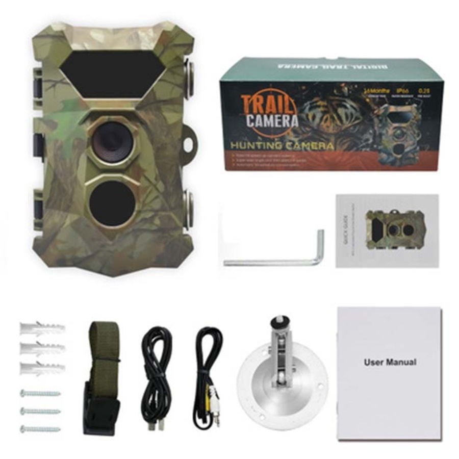 Catzon Photo traps Hunting Camera H903 12MP Wildlife Scout Camera with Night Vision Trail WILDLIFE GAME Cameras
