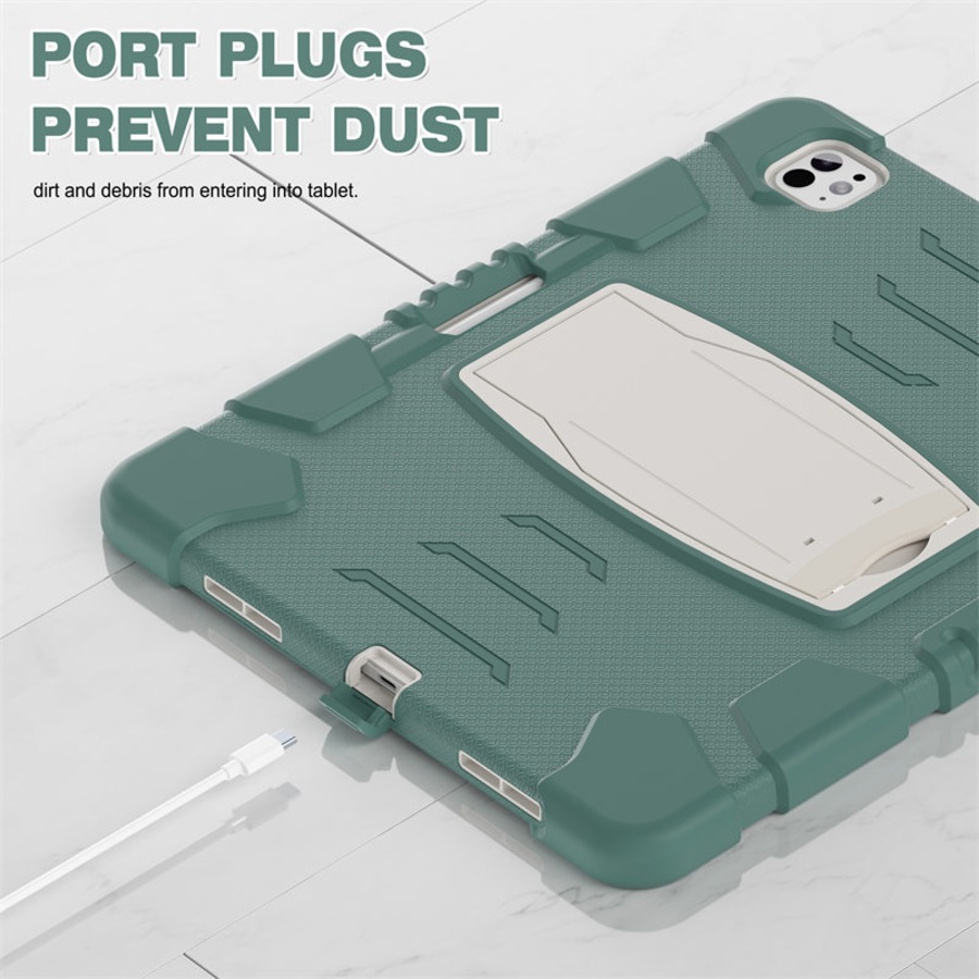 Catzon Protective Case for iPad Pro 13 M4/M5 2024/2025-JadeGreen