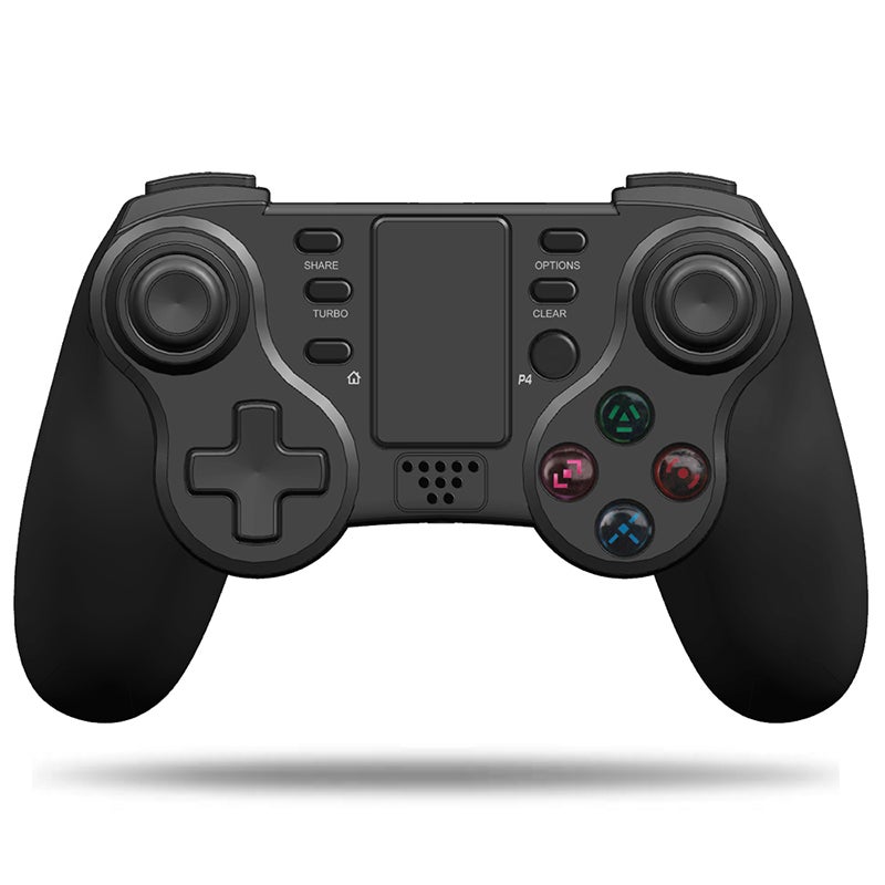 Catzon PS4 Controller Wireless Turbo Rapid Fire HD Vibration Gyro Sensor PS4 Gamepad with Earphone Jack Compatible with PS3 PC