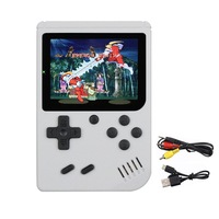 Catzon Retro Handheld Game Console with 400 Classical FC Games Support for Connecting TV-White
