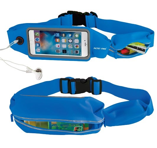 Catzon RH16 Sport Waist Bag Screen Touching Waterproof Running Belt Pouch Mobile Phone Holder For Man Woman-Blue
