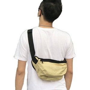 Catzon RH79 Multifunctional Sports Messenger Bag Leisure Chest Pocket Portable For Men And Women -Champagne Gold