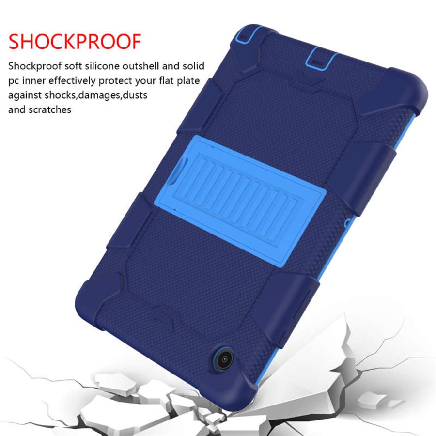 Catzon Samsung Tablet Case For Galaxy Tab A8 10.5inch 2021 (SM-X200/SM-X205/SM-X207)-NavyBlue