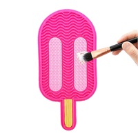 Catzon Silicone Makeup Brush Cleaning Mat with Suction Cups-Popsicle-Popsicle