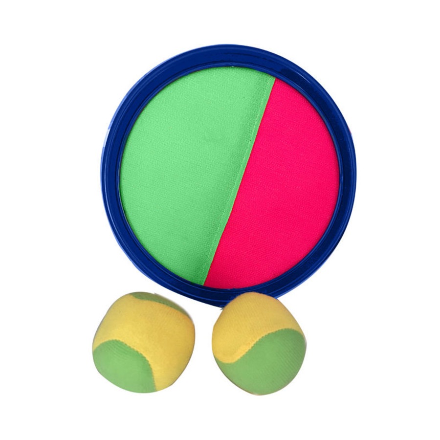 Catzon Sports Leisure Toy Sucker Ball Sticky Ball Throwing Catching Game 2 Racket 2 Balls