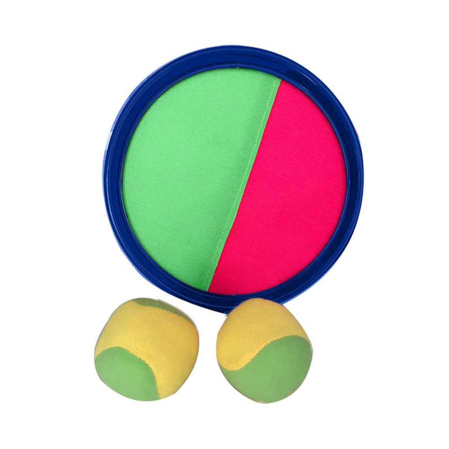 Catzon Sports Leisure Toy Sucker Ball Sticky Ball Throwing Catching Game 2 Racket 2 Balls