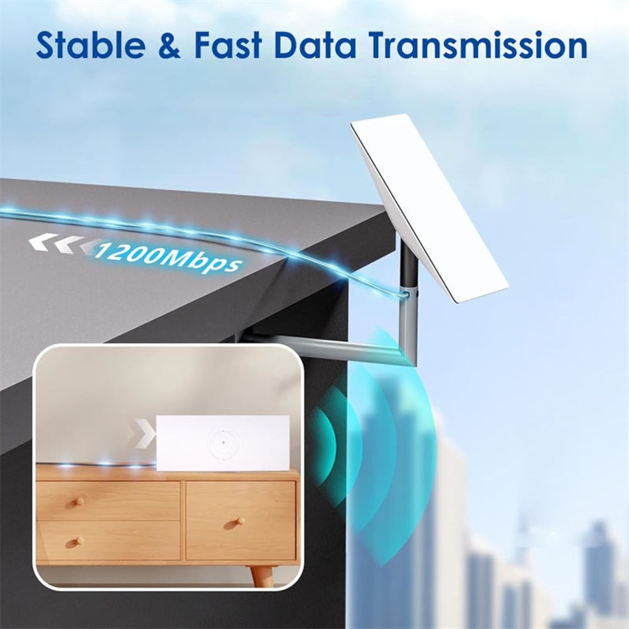 Catzon Starlink Gen 3 Cable 46M High-Speed Satellite Internet Accessories
