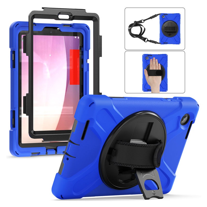 Buy Catzon Tablet Case Heavy Duty with Swivel Stand for Lenovo Tab M8