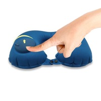 Catzon Ultralight Inflating Travel/Camping Pillows for Neck & Lumbar Support Sleep While Camp Backpacking-Dark Blue