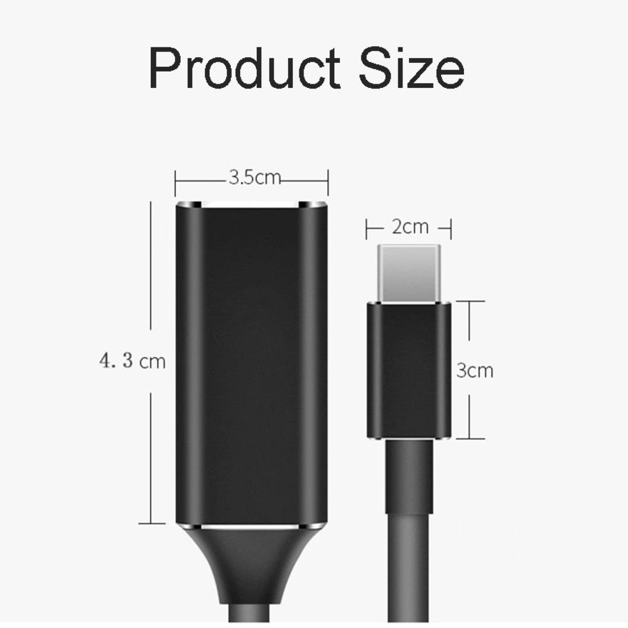 Catzon USB C to HDMI Adapter 4K USB 3.1 for Mac Samsung S Series Huawei