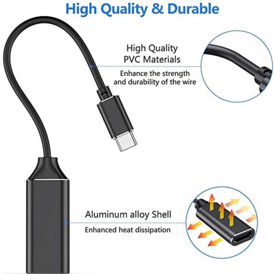 Catzon USB C to HDMI Adapter 4K USB 3.1 for Mac Samsung S Series Huawei