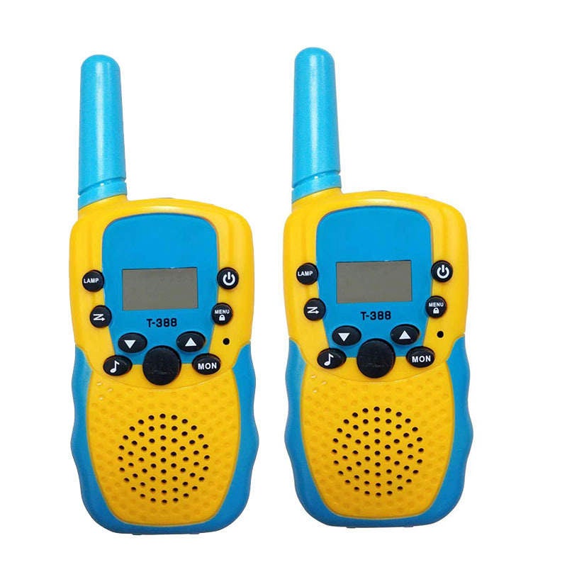 Buy Catzon Walkie Talkies Kid Toy Pack Long Range Handheld Radio Game  Gifts for Boys Girls-Yellow MyDeal