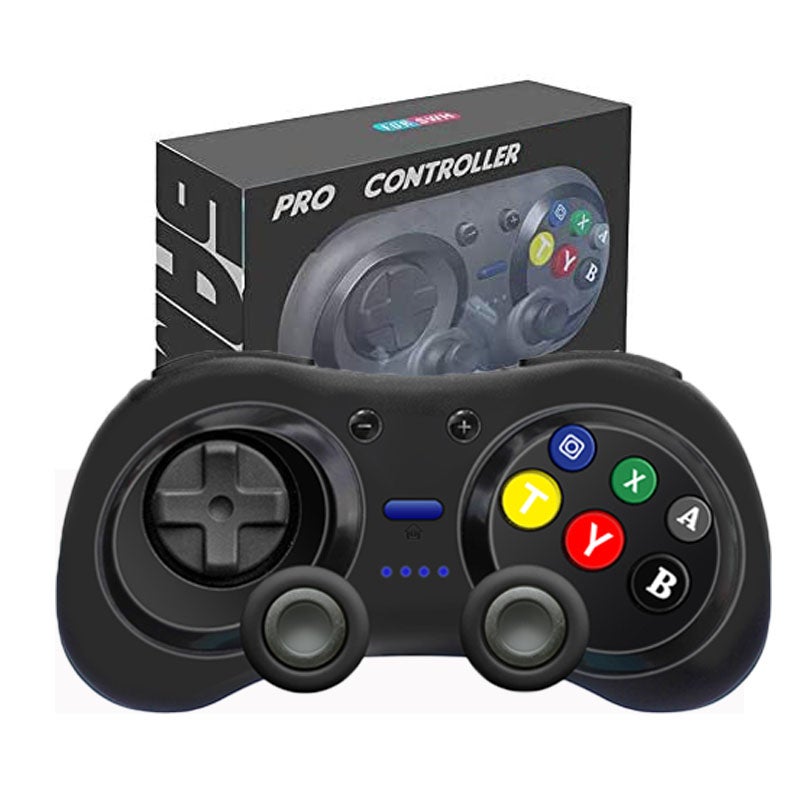 Catzon Wireless Bluetooth Gamepad for NS Switch Pro Controller NS-Switch Pro Game Joystick for NS Switch Console for Mac PC
