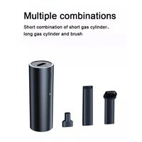 Catzon Wireless Handheld Car Vacuum Cleaner Mini Portable Cordless Vacuum Cleaner Dual-Use USB Charger for Car Home