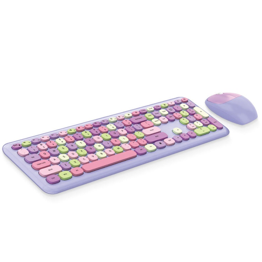 Buy Catzon Wireless Keyboard and Mouse Combo 2.4GHz Full-Size Compact ...
