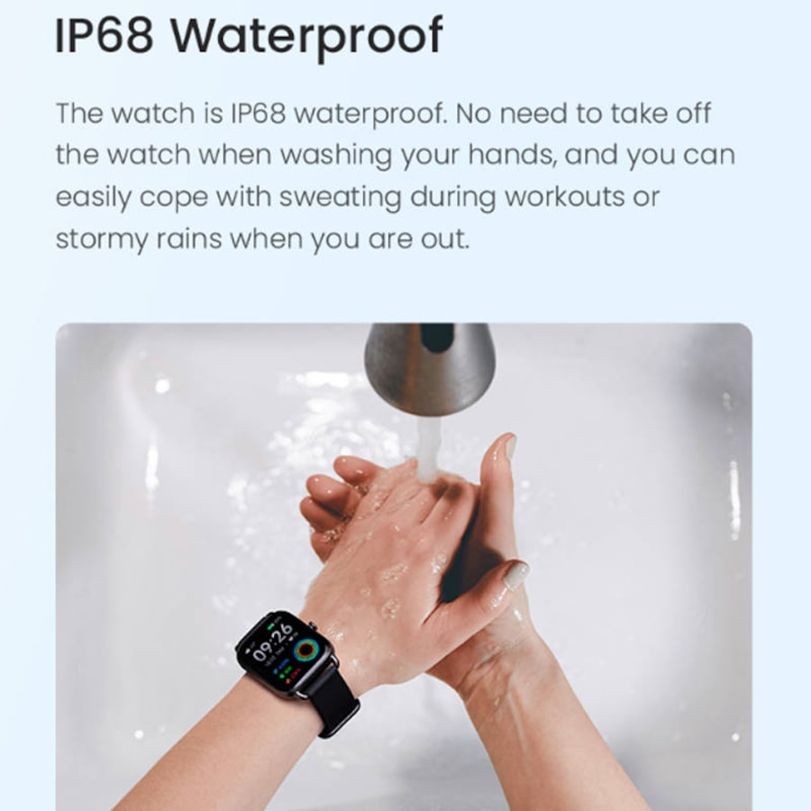 Haylou LS04 Smart Watch Screen GPS 5ATM Waterproof Heart Rate Monitor Sport Android iOS