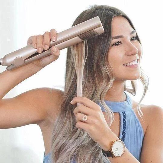 Buy 2 in 1 Hair Curler Straightener MESTAR IRON PRO MyDeal