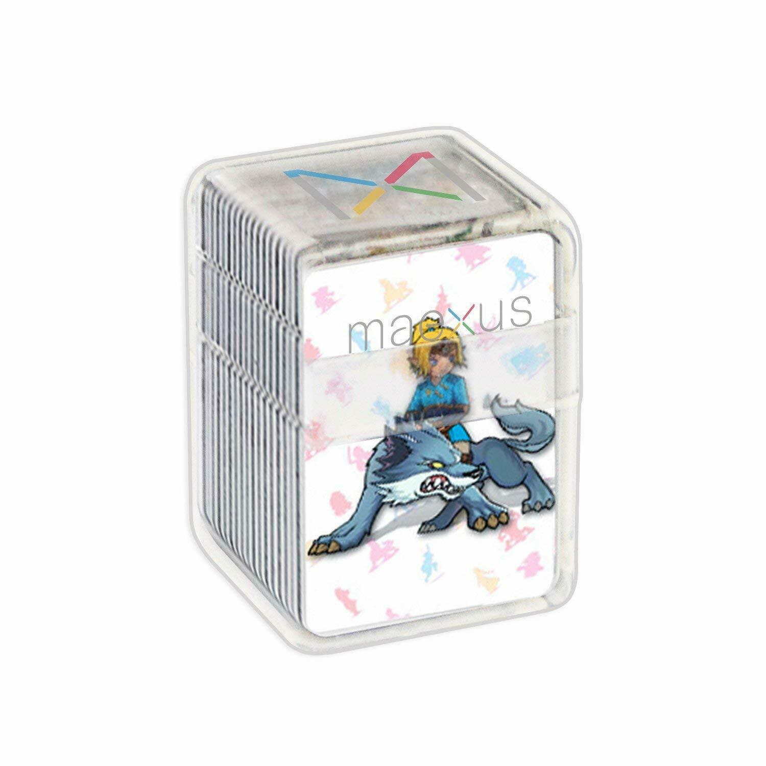 22 Full Set NFC PVC Tag Card ZELDA BREATH OF THE WILD WOLF LINK for Switch