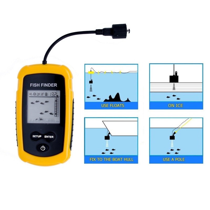 Buy Fish Finder Depth Finder Sonar Alarm Marine Boat Fish finder