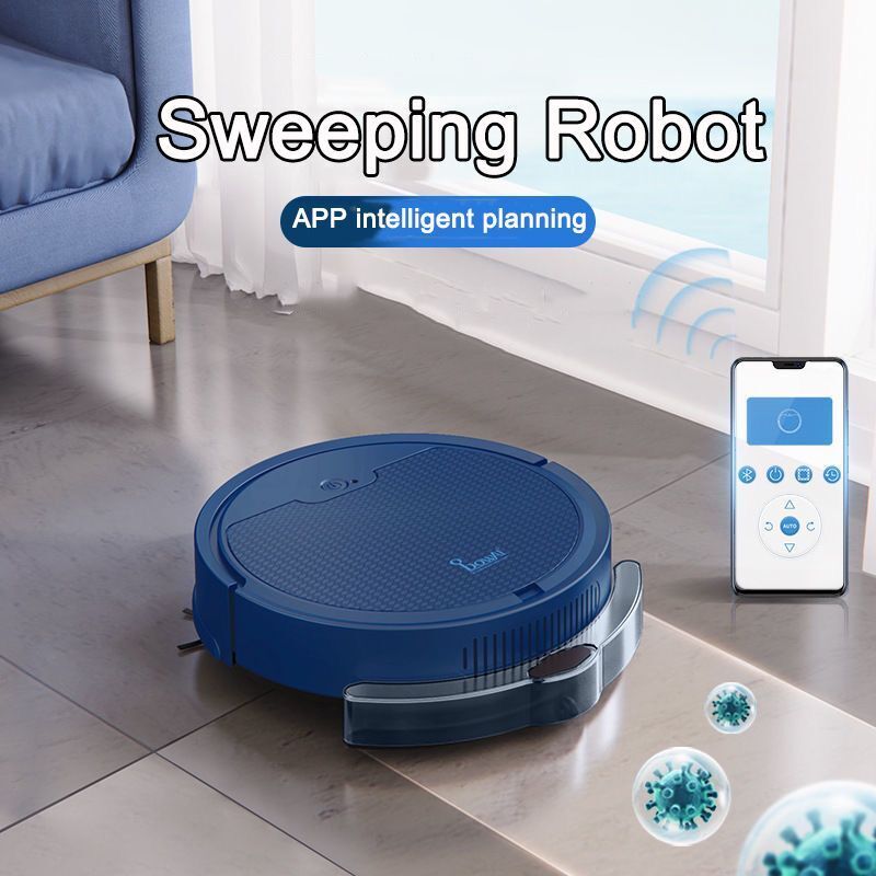 3-in-1 Mopping Robot Vacuum Cleaner App Controlled Carpet Floors Sweeping Robot