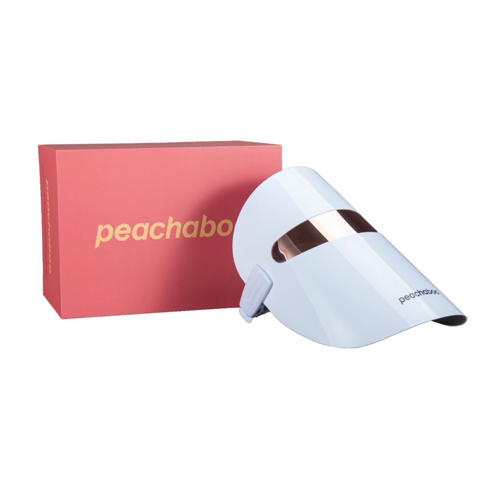 Peachaboo Glow LED Light Therapy Mask - At-Home LED Light Therapy