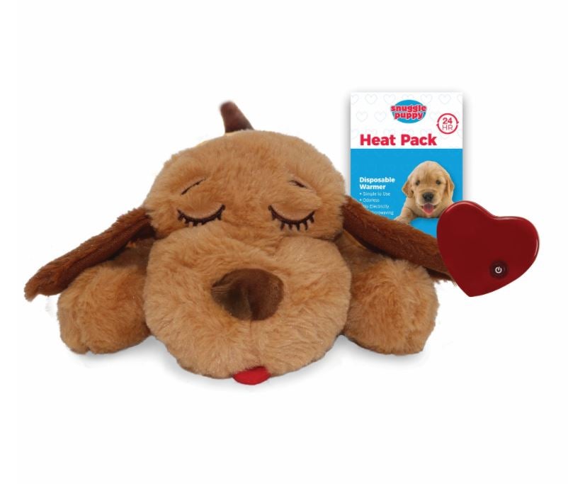 Snuggle Puppy (TM) Dog Toy With Heart Beat and Heat Pad