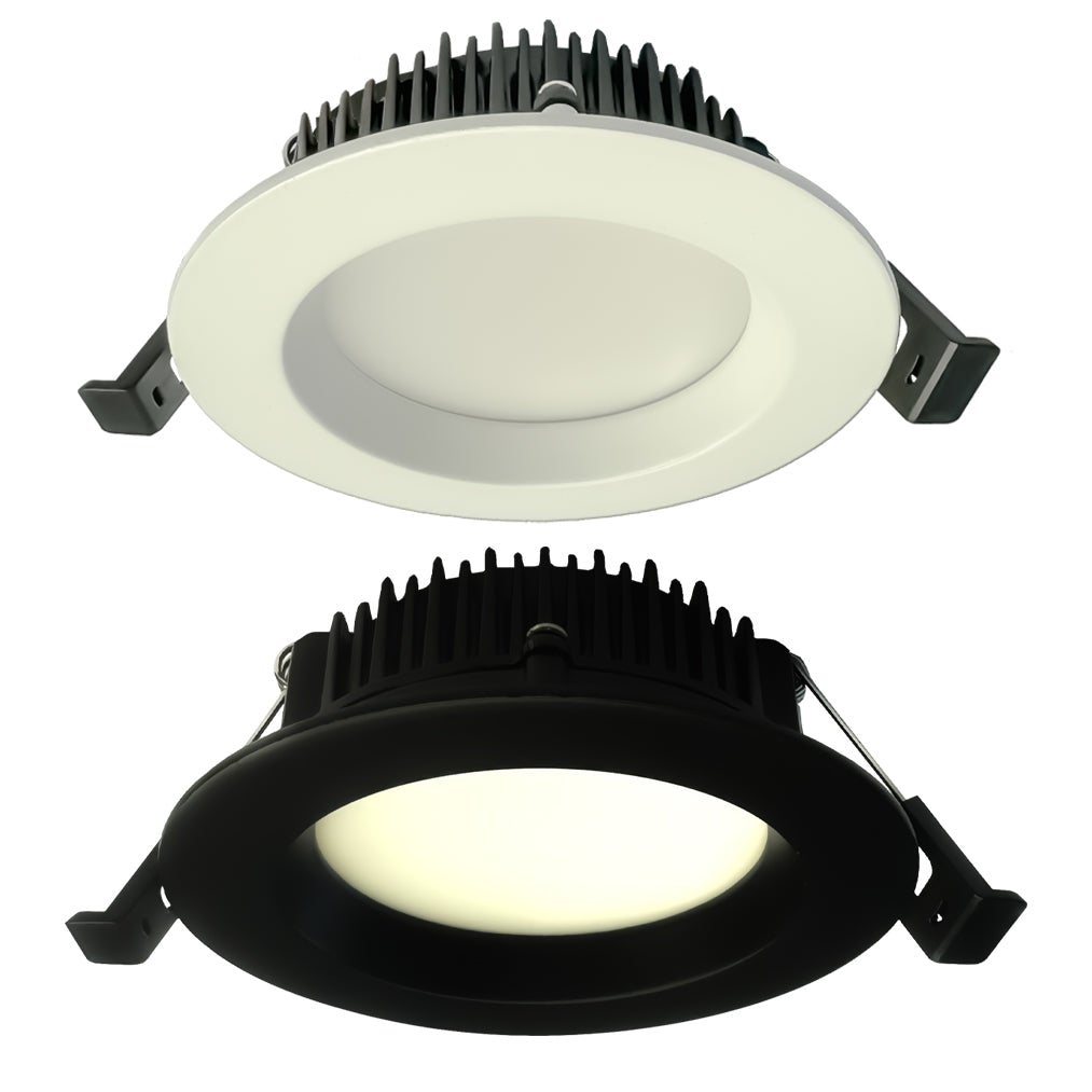 90mm Blight LED Downlight 10w White, Black CCT CRI 90+ HV5527T Havit Lighting