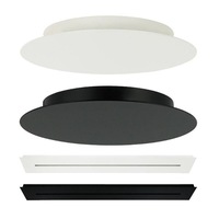 Acc. - Cluster Pendant Canopies in Black or White (Round/Rectangular) CLA Lighting - PL-CLUSTER1~PL-CLUSTER4