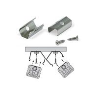 Accessories - 15° or 45° Angle Mounting Clips For Diva Range Superlux Lighting - DIVA-4015CLIP