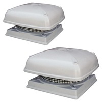 Alpha Relief Air Vents Roof Mount Non-Motorised in 210mm or 350mm