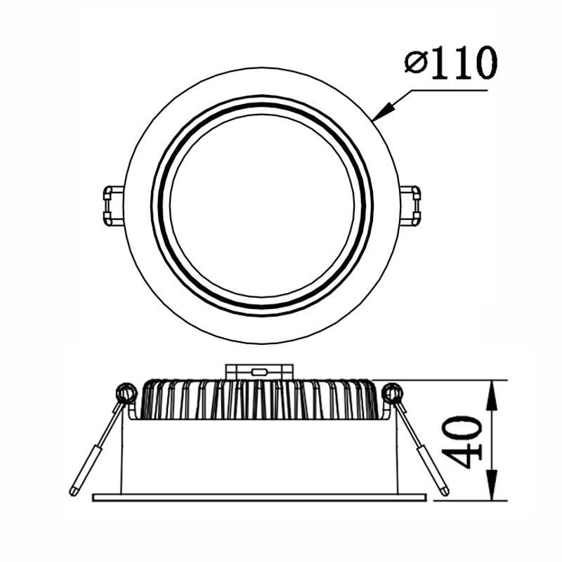 Atom deals gimble downlight