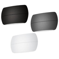 Bell Up/Down LED Wall Light 8w/13w in Black/Dark Grey/White