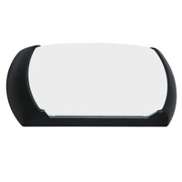 Blake All-in-one LED Bunker Light with CCT Tri-Colour Switch in Black and White